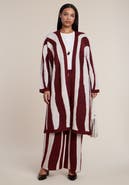 ELOQUII Intarsia Duster Sweater