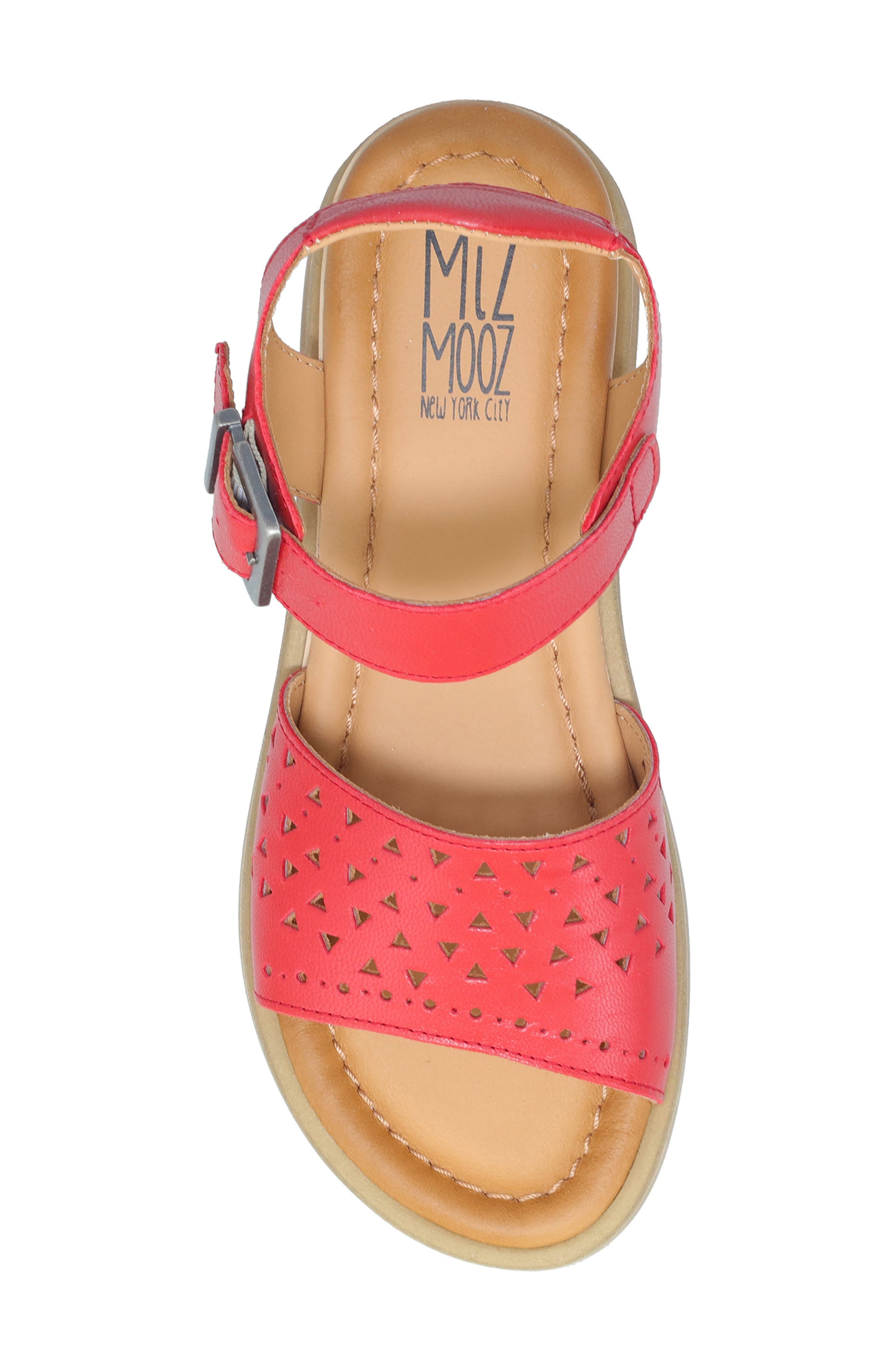 Cayne Sandal, Alternate, color, RED