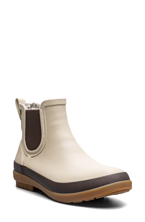 Amanda II Waterproof Insulated Chelsea Rain Boot