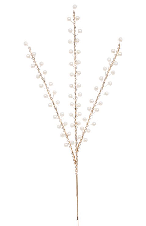 Classic Pearl Berry Spray, Set of 6