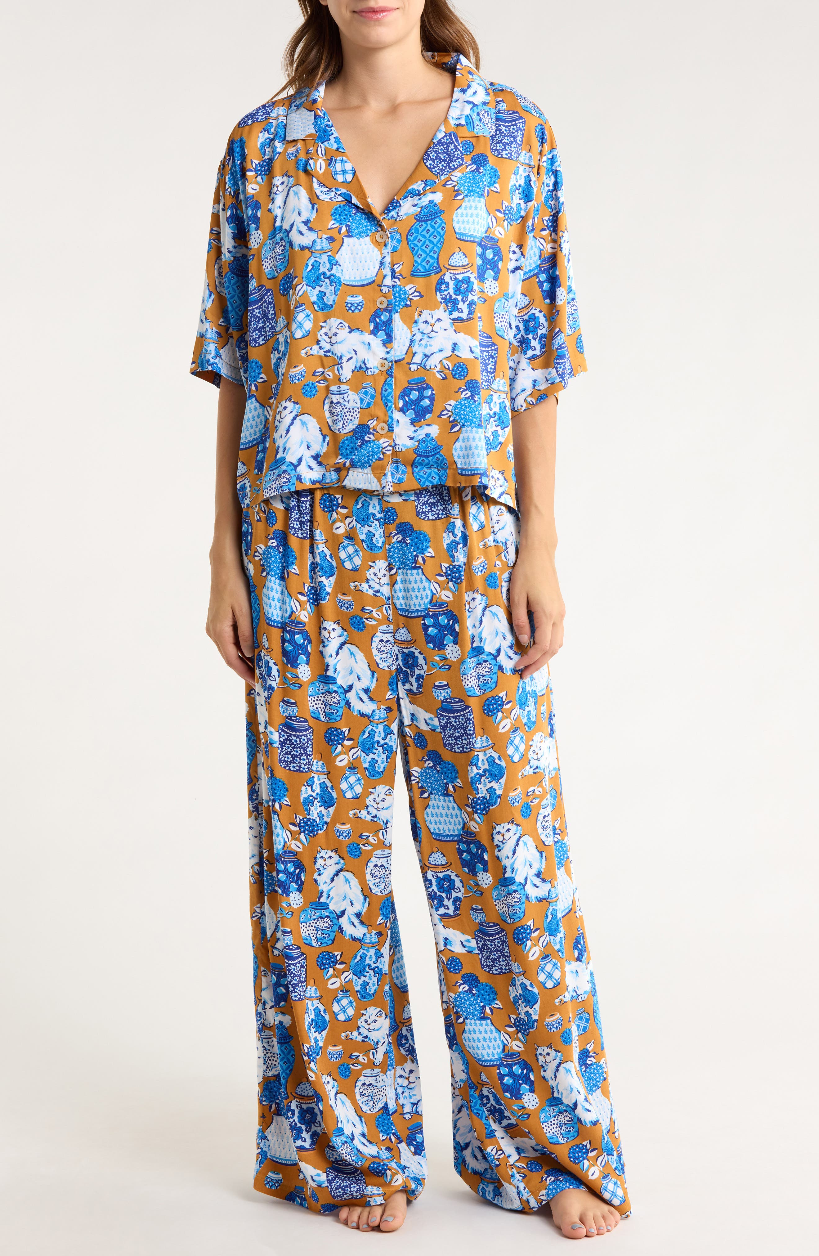 Printfresh Wildest Dreams Satin Pajamas