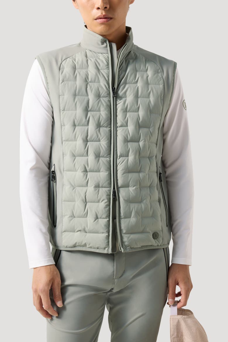Dane Hybrid Vest, Alternate, color, Eucalyptus