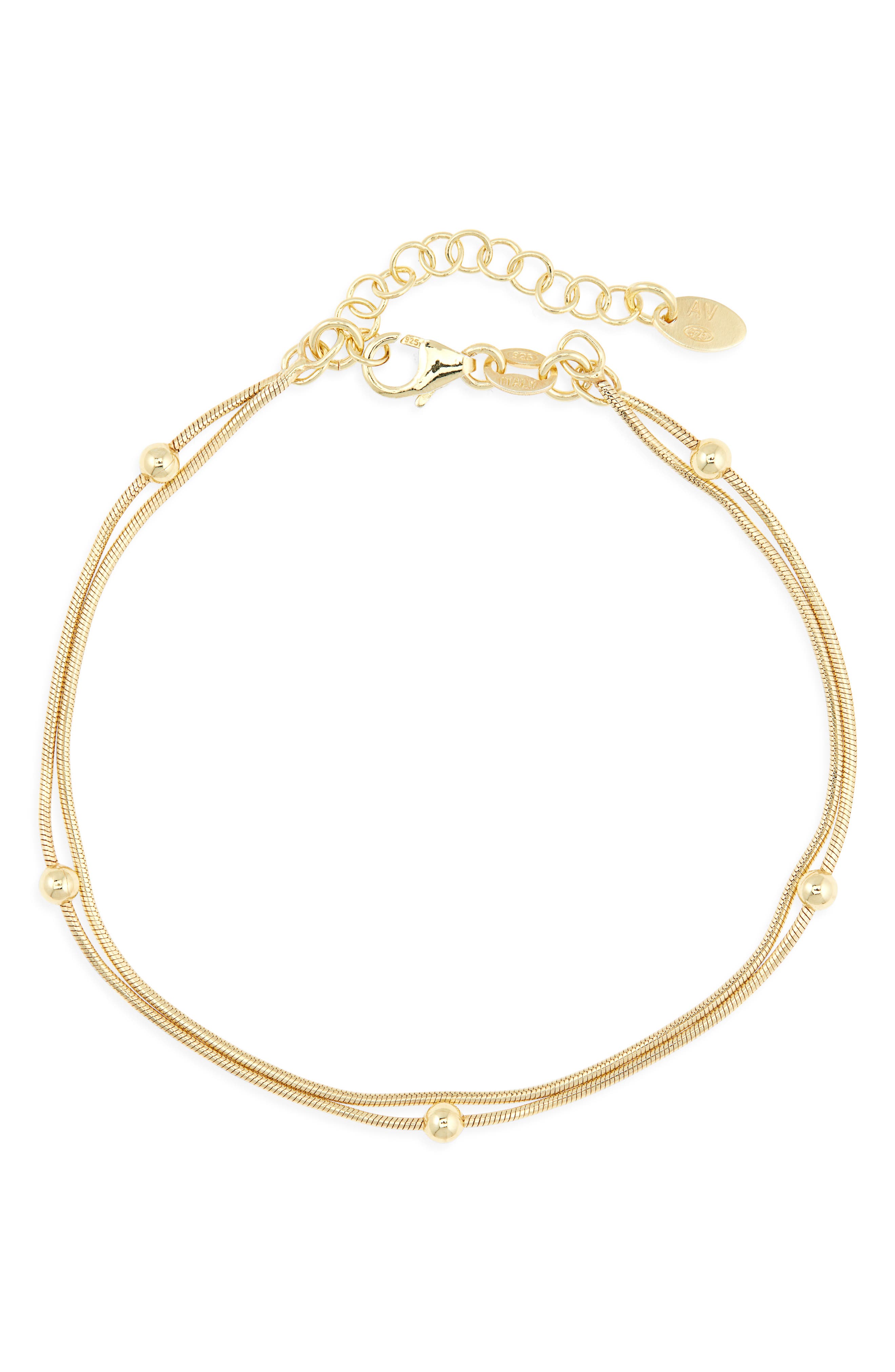 ARGENTO VIVO Double Chain Bracelet