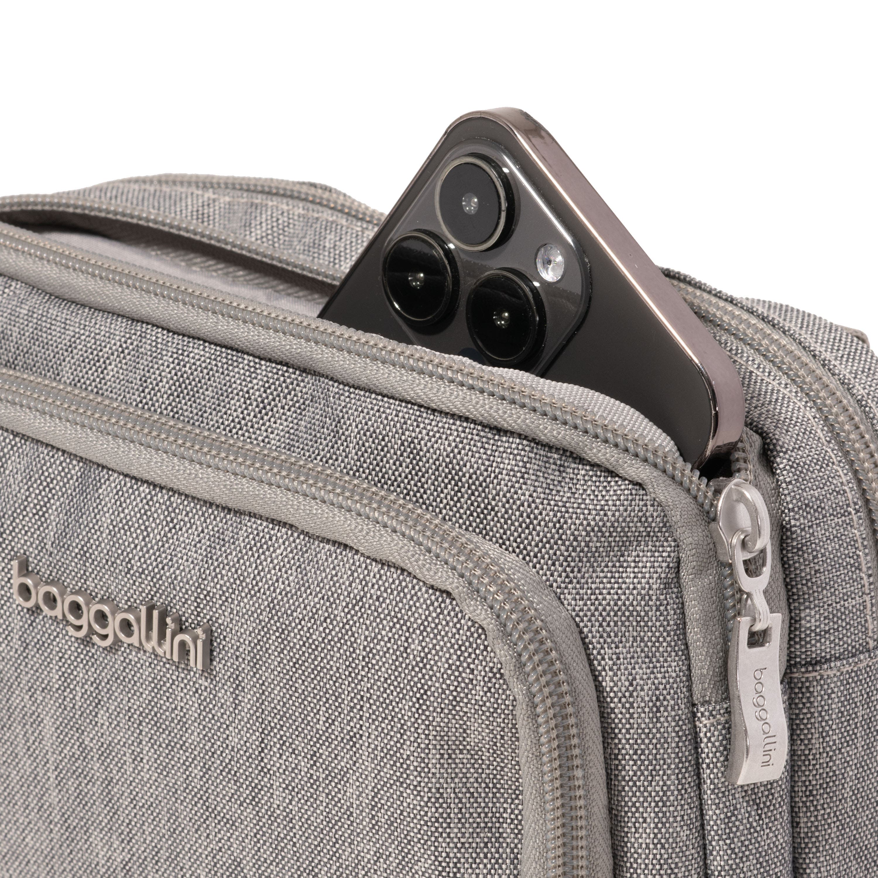 Trifecta RFID Wallet Crossbody Bag, Alternate, color, STONE HERITAGE