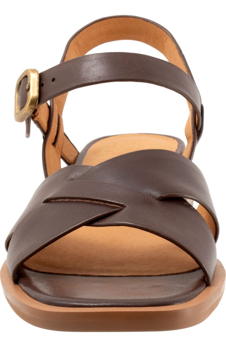 EOS FOOTWEAR Tega Ankle Strap Sandal, Alternate, color, Chestnut