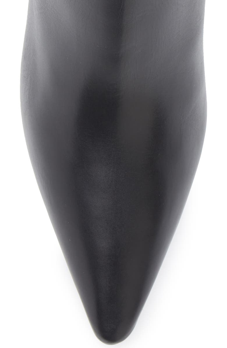 Prada Pointed Toe Kitten Heel Bootie, Alternate, color, Nero