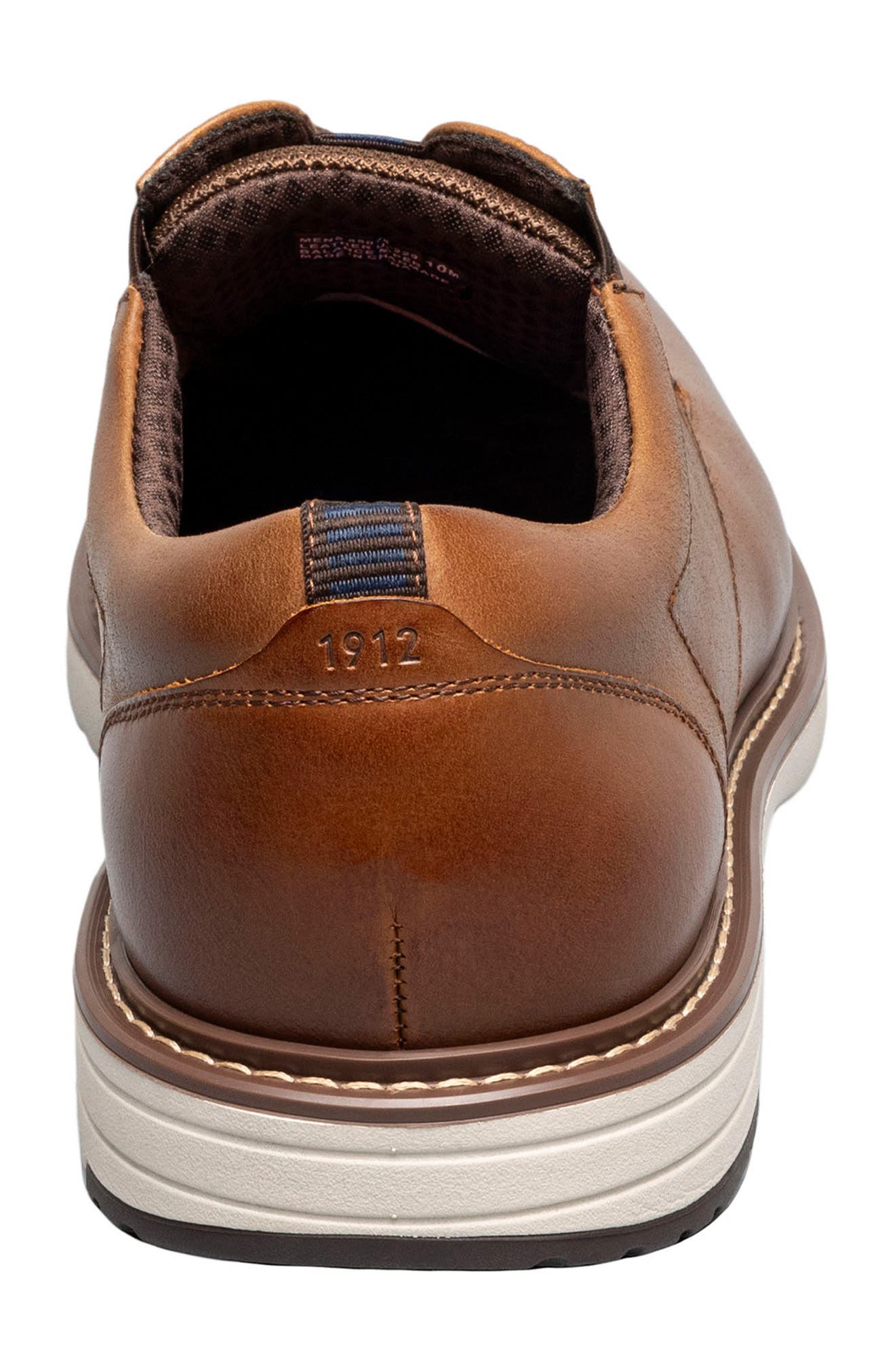 Griff Plain Toe Derby - Wide Width Available, Alternate, color, COGNAC MULTI