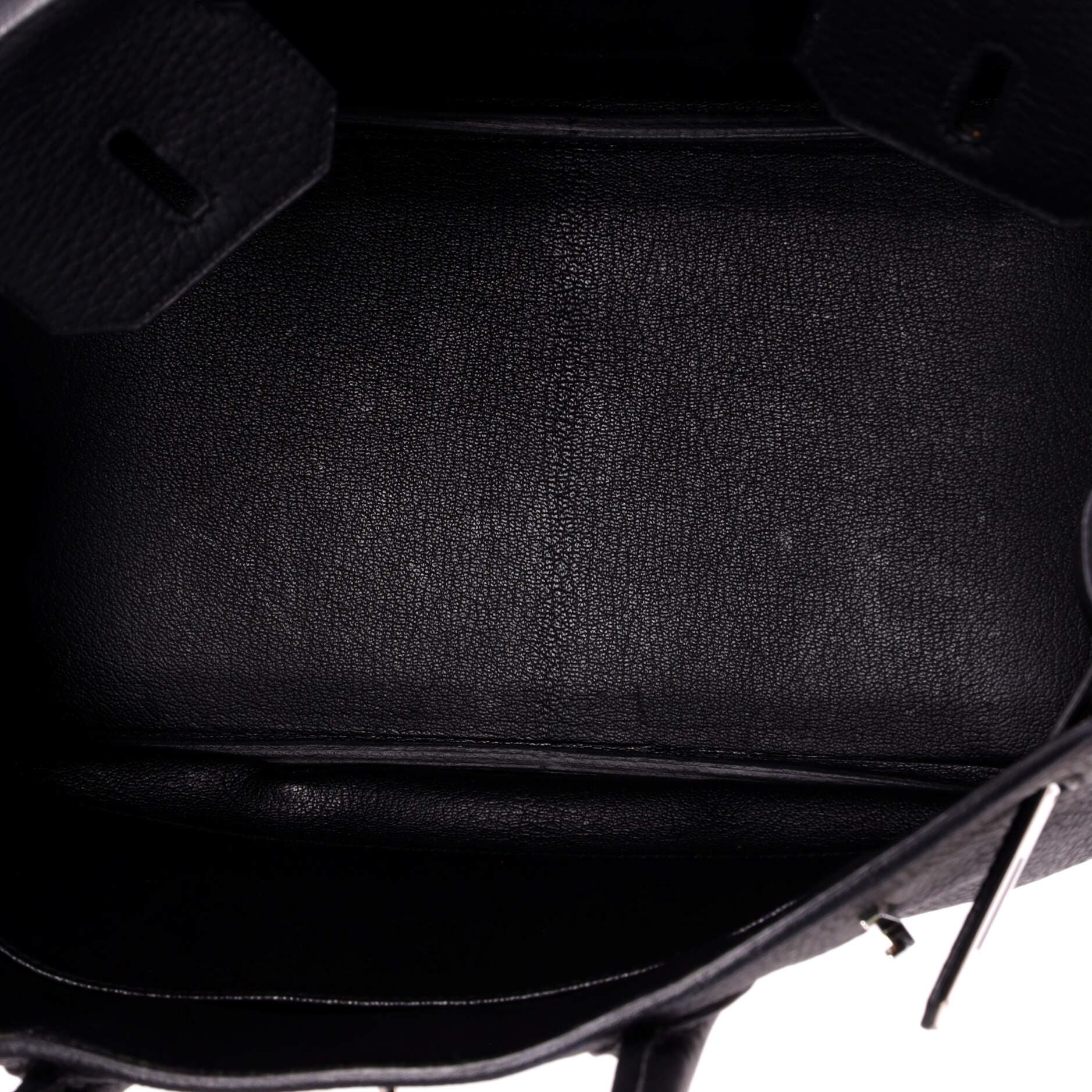 Birkin Handbag Black Clemence with Palladium Hardware 30, Alternate, color, Black