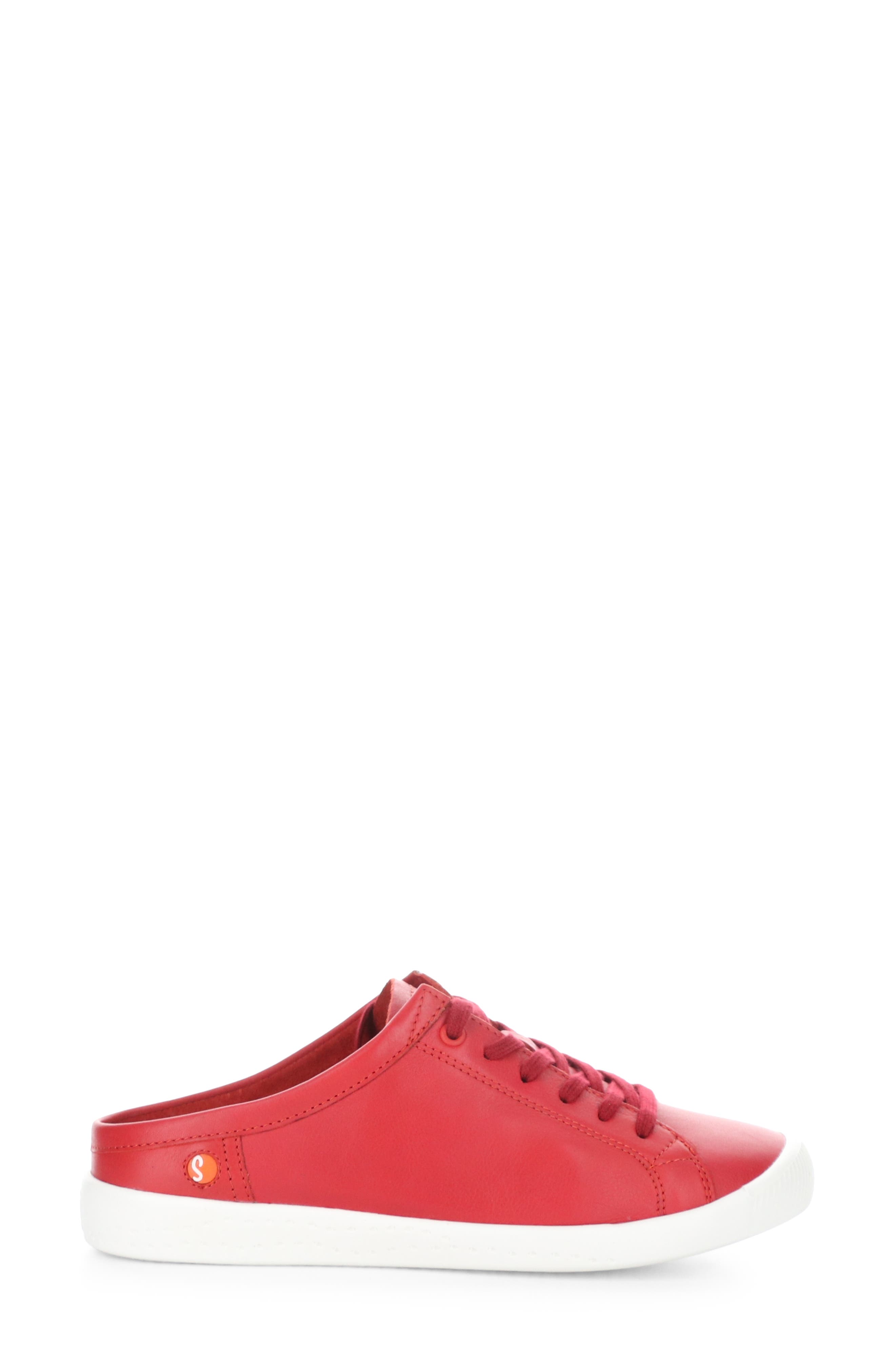Idle Sneaker, Alternate, color, 004 CHERRY RED SMOOTH