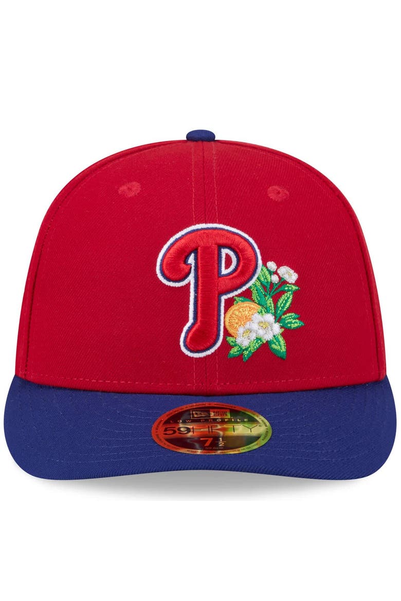 Men's New Era  Red/Royal Philadelphia Phillies 2026 Spring Training Low Profile 59FIFTY Fitted Hat, Alternate, color, Red