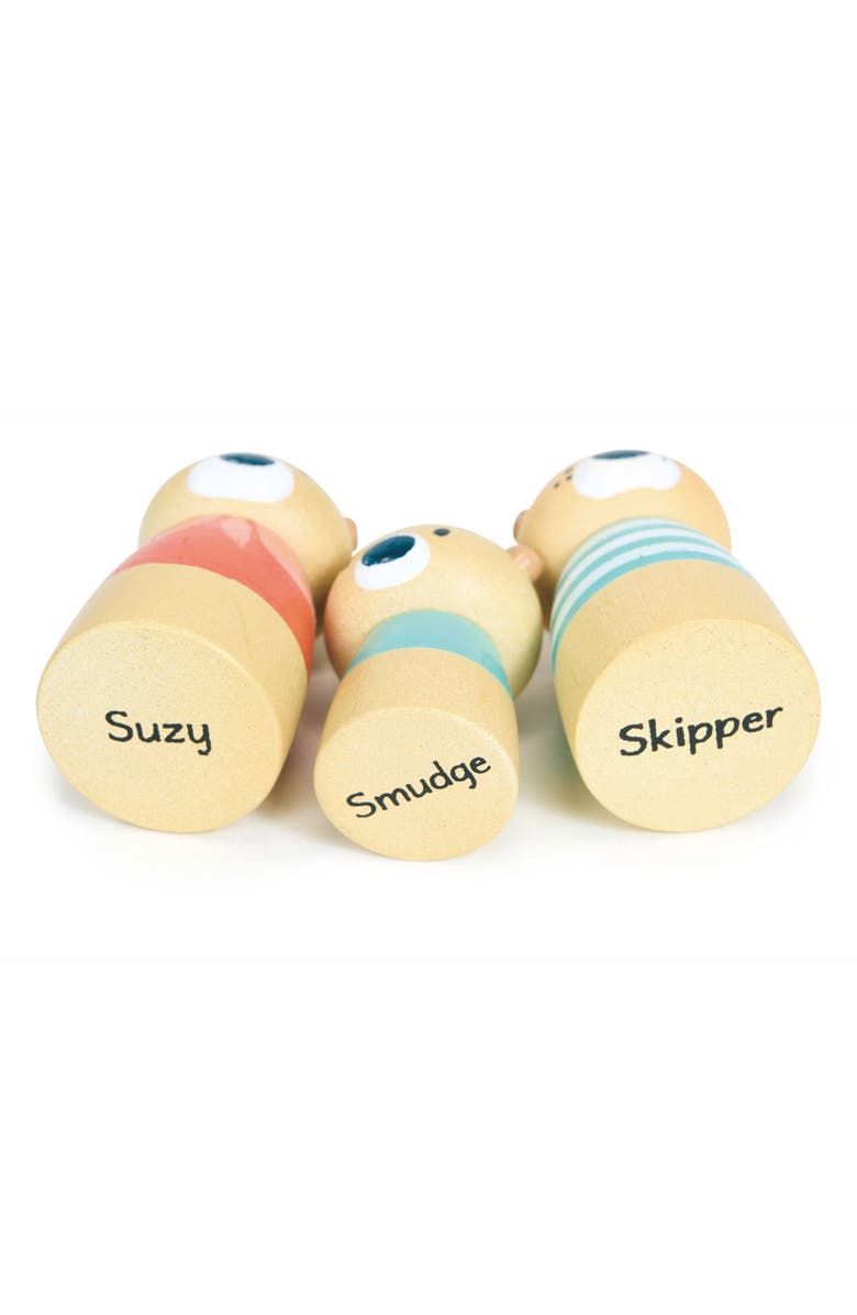 Tender Leaf Toys Little Otter Wooden Canal Boat Playset, Alternate, color, Multi