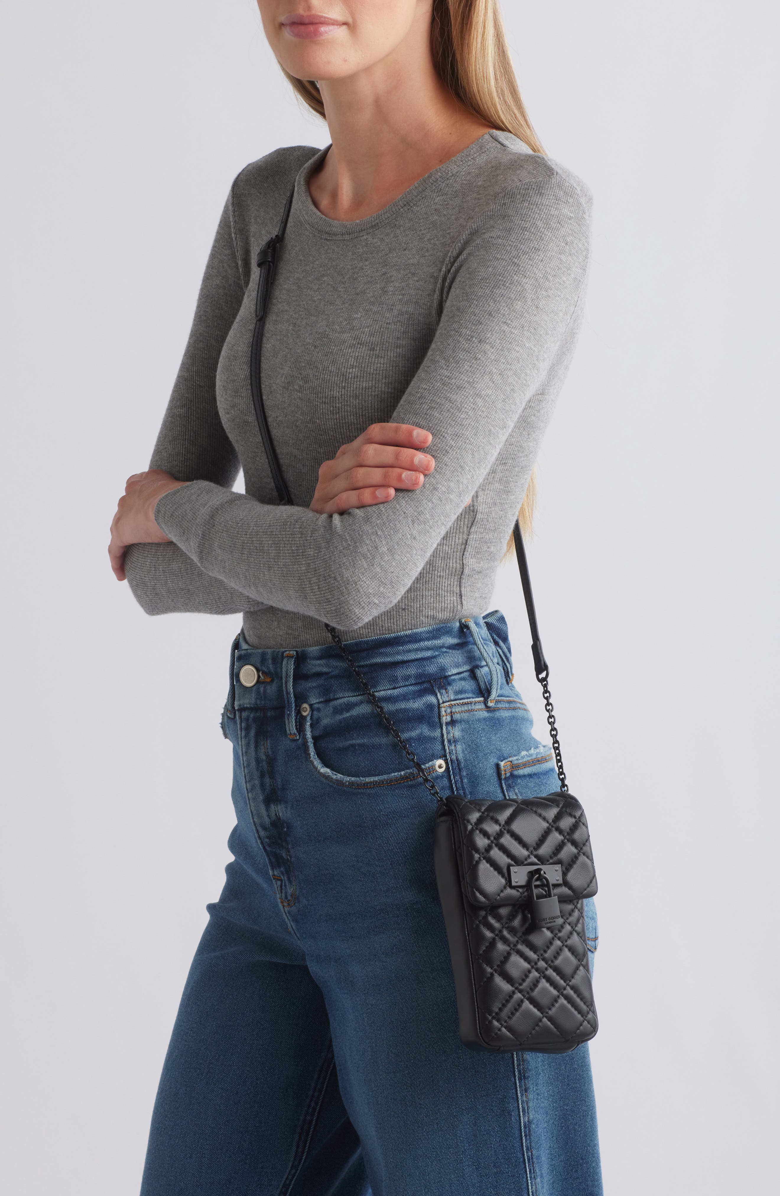 Kurt Geiger London Brixton Phone Crossbody Bag, Alternate, color, 