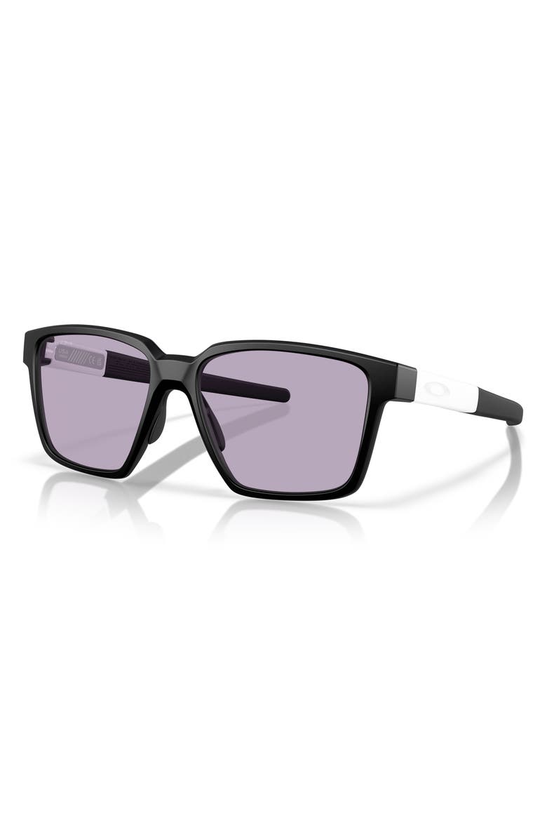 Oakley Actuator 57mm Prizm<sup>™</sup> Rectangular Sunglasses, Alternate, color, Black Grey