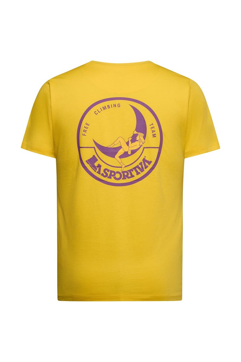 Climbing On The Moon T-Shirt - Men's, Alternate, color, Giallo/Viola