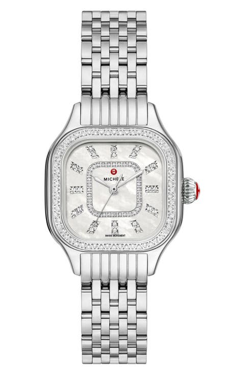 Meggie Diamond Dial Bracelet Watch, 29mm
