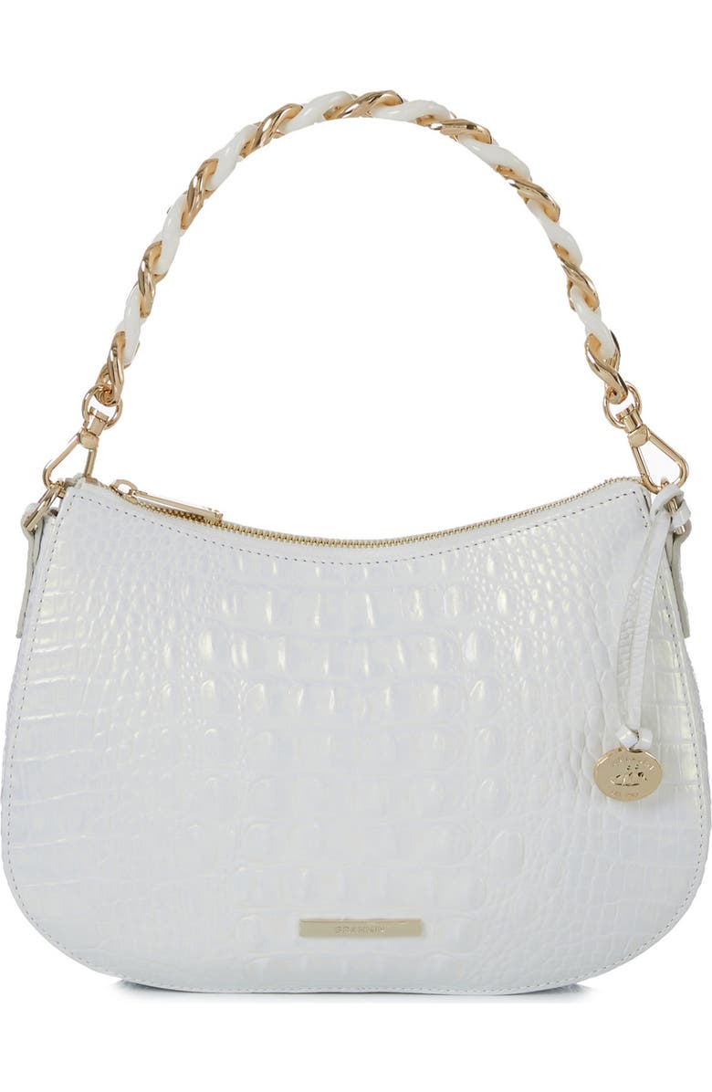 Brahmin Mod Shayna Croc Embossed Leather Crossbody Bag, Alternate, color,
