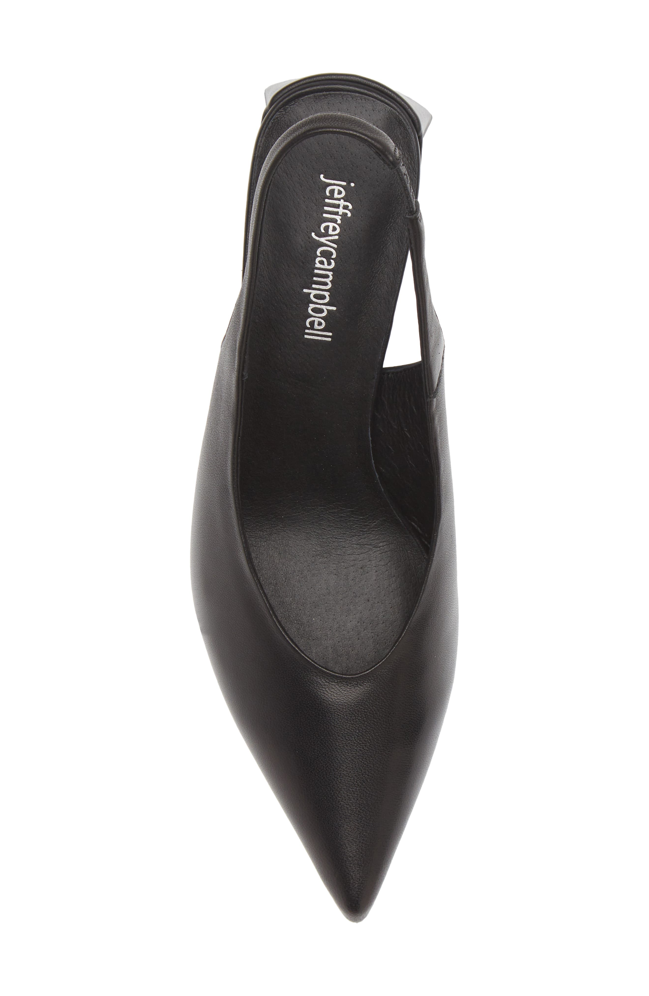 Jeffrey Campbell Anarchia Slingback Pointed Toe Pump, Alternate, color, 