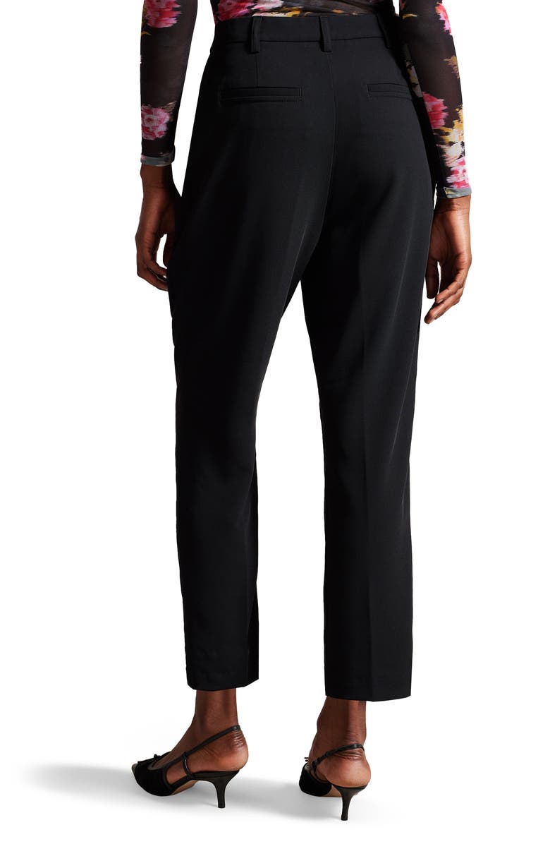 Ted Baker London Pleat Front Tapered Pants, Alternate, color,