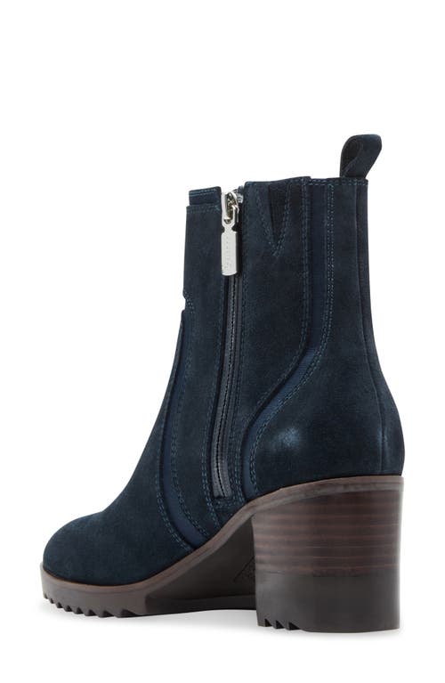 Blondo Raniah Waterproof Bootie In Navy Suede