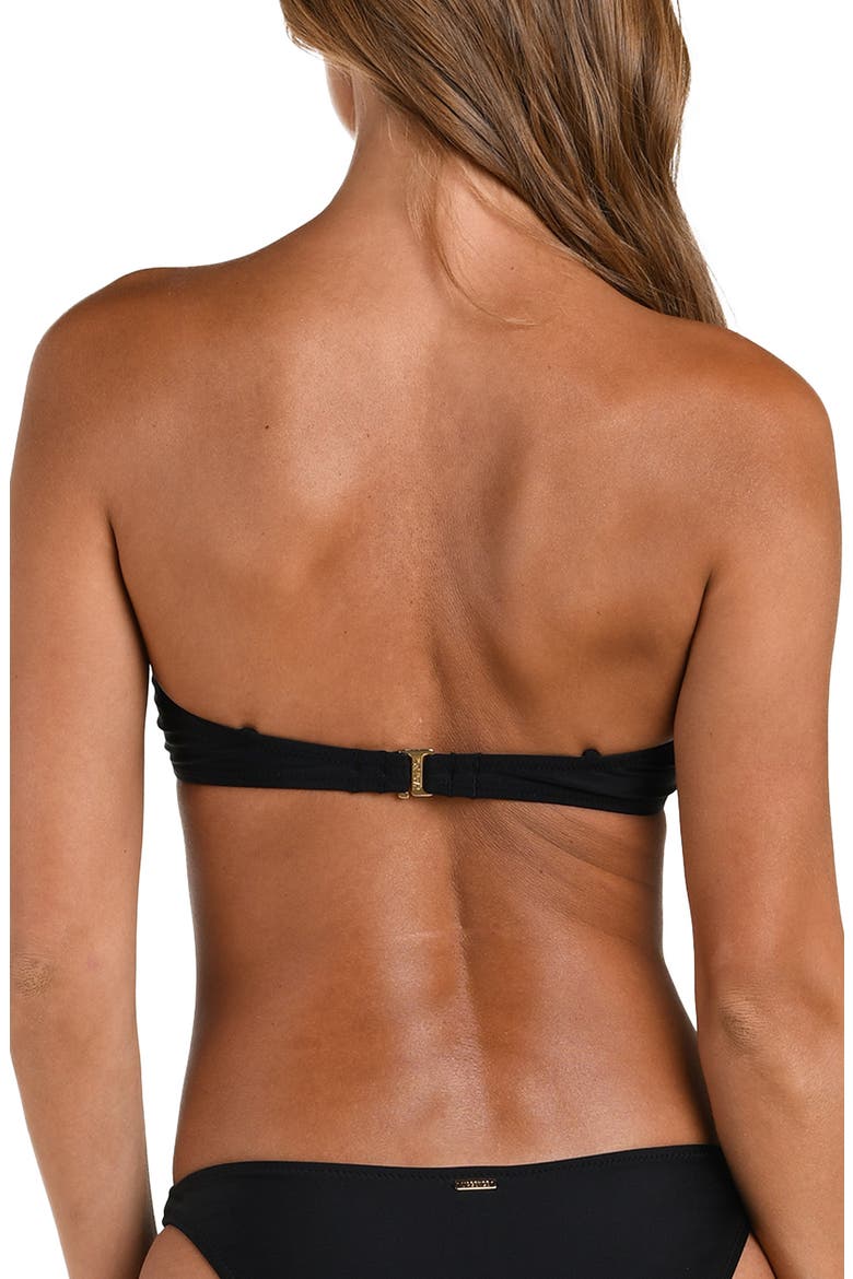 Alexandria Underwire Bikini Top, Alternate, color, BLACK