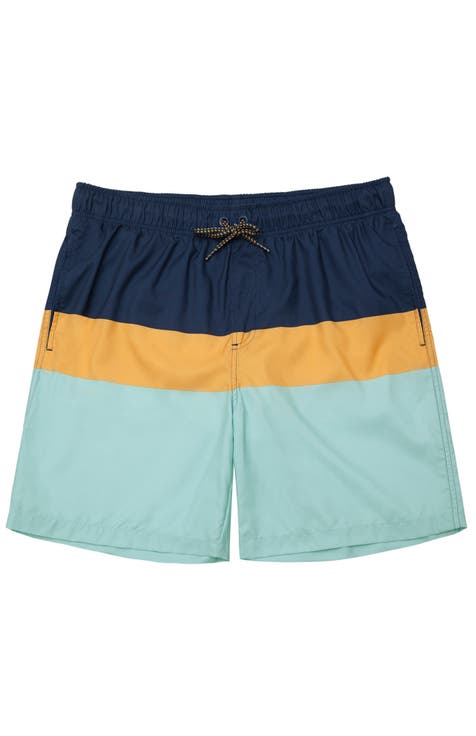 All-Day Comfort Mesh-Lined Swim Trunks