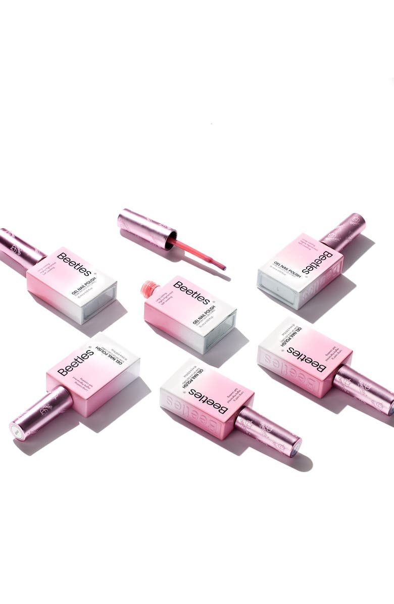 Beetles Neutral Nude Gel Polish Set 6 Colors, Alternate, color, Light Pink Jelly