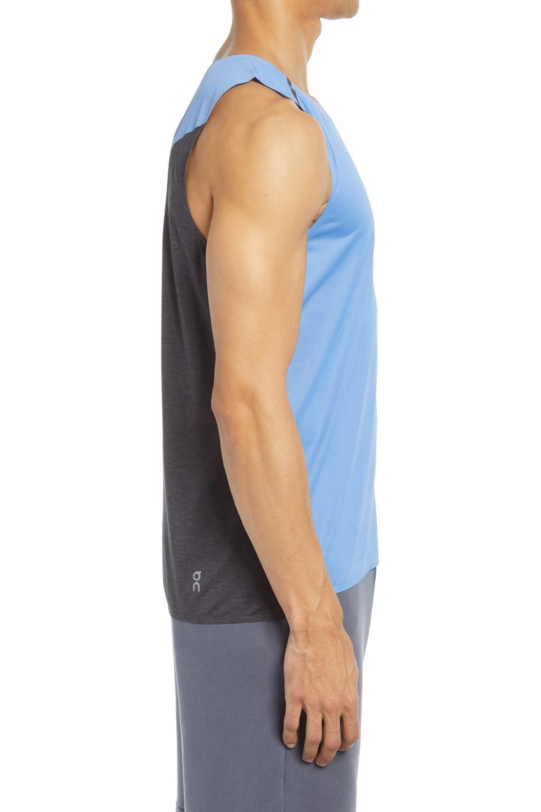 Men's Tank-T Performance Running Tank, Alternate, color, MARINA BLACK