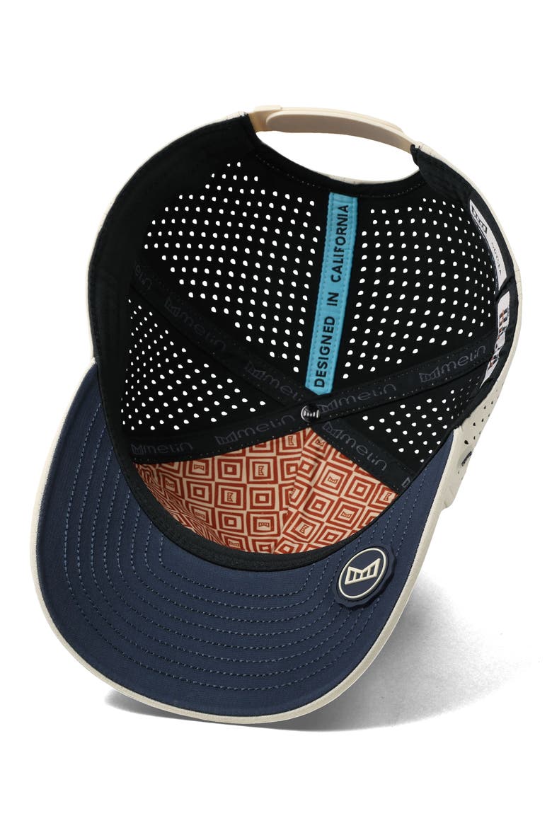 Hydro Odysea Stacked Baja Baseball Cap, Alternate, color, PICANTE