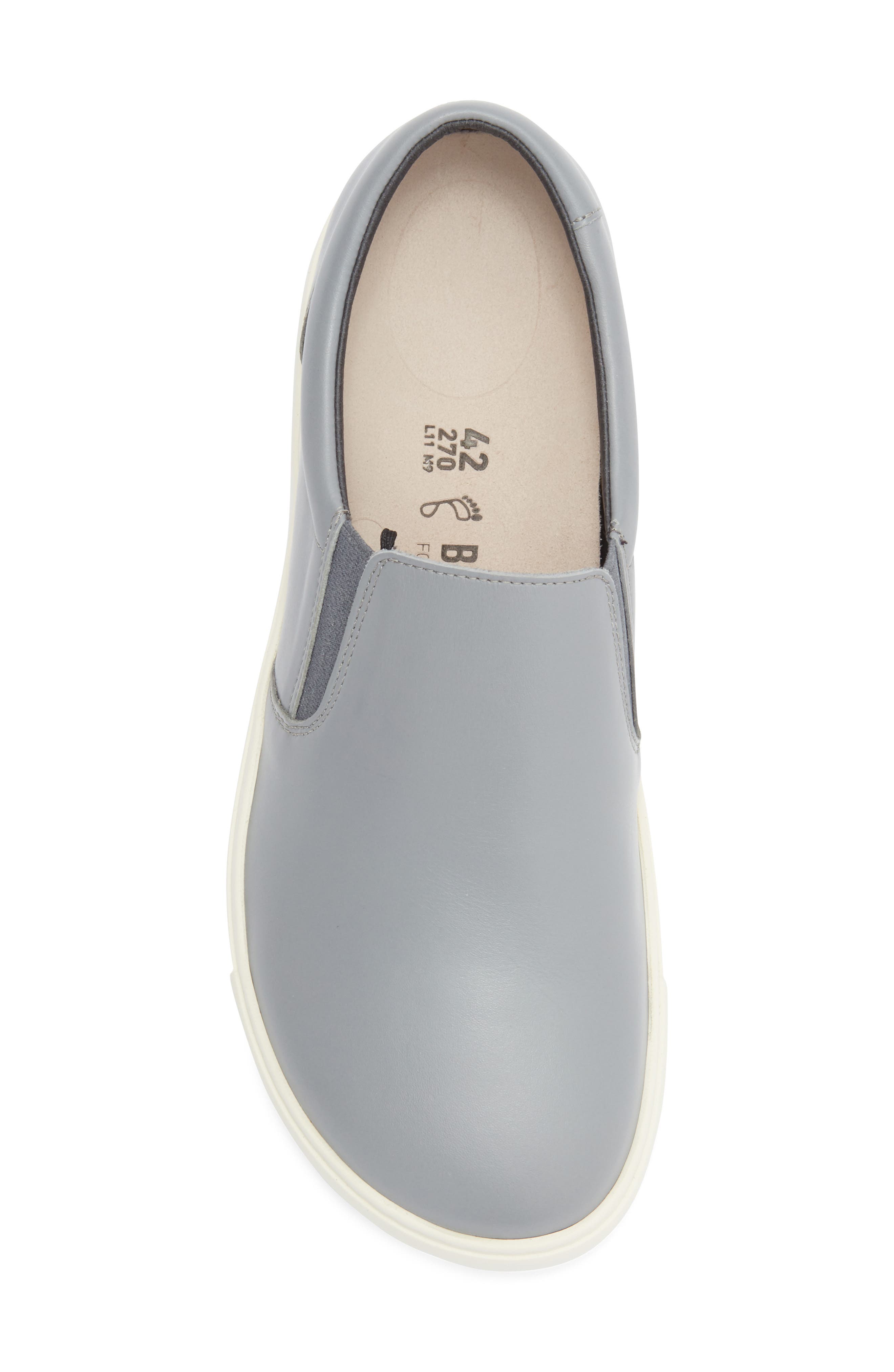 Birkenstock Oswego Slip-On Sneaker, Alternate, color, Gray