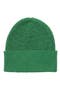 Frances Metallic Merino Wool Rib Knit Beanie