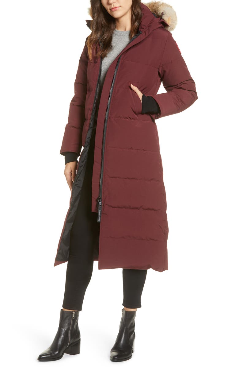 Canada Goose Mystique Fusion Fit Down Parka with Genuine Coyote Fur, Main, color, 