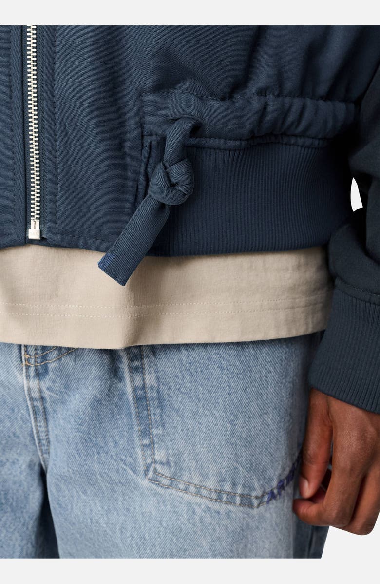 Axel Arigato Archer Bomber Jacket, Alternate, color, Navy