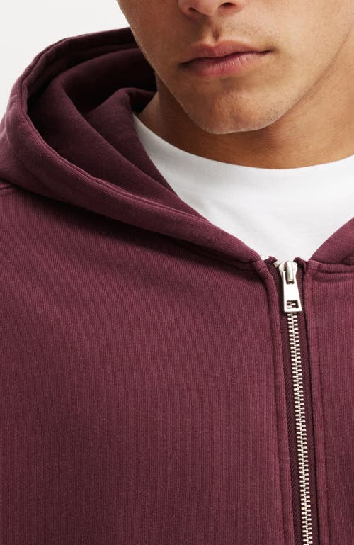 COTTON ON CROPPED ZIP UP HOODIE