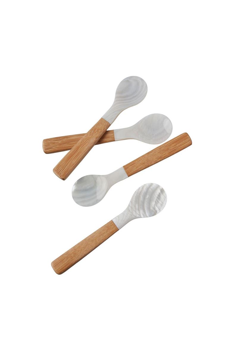 Shell & Spoons - Set of 4, Main, color, Pearl