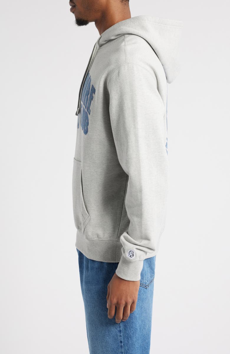 Billionaire Boys Club BB Arch Logo Graphic Hoodie, Alternate, color, Heather Grey