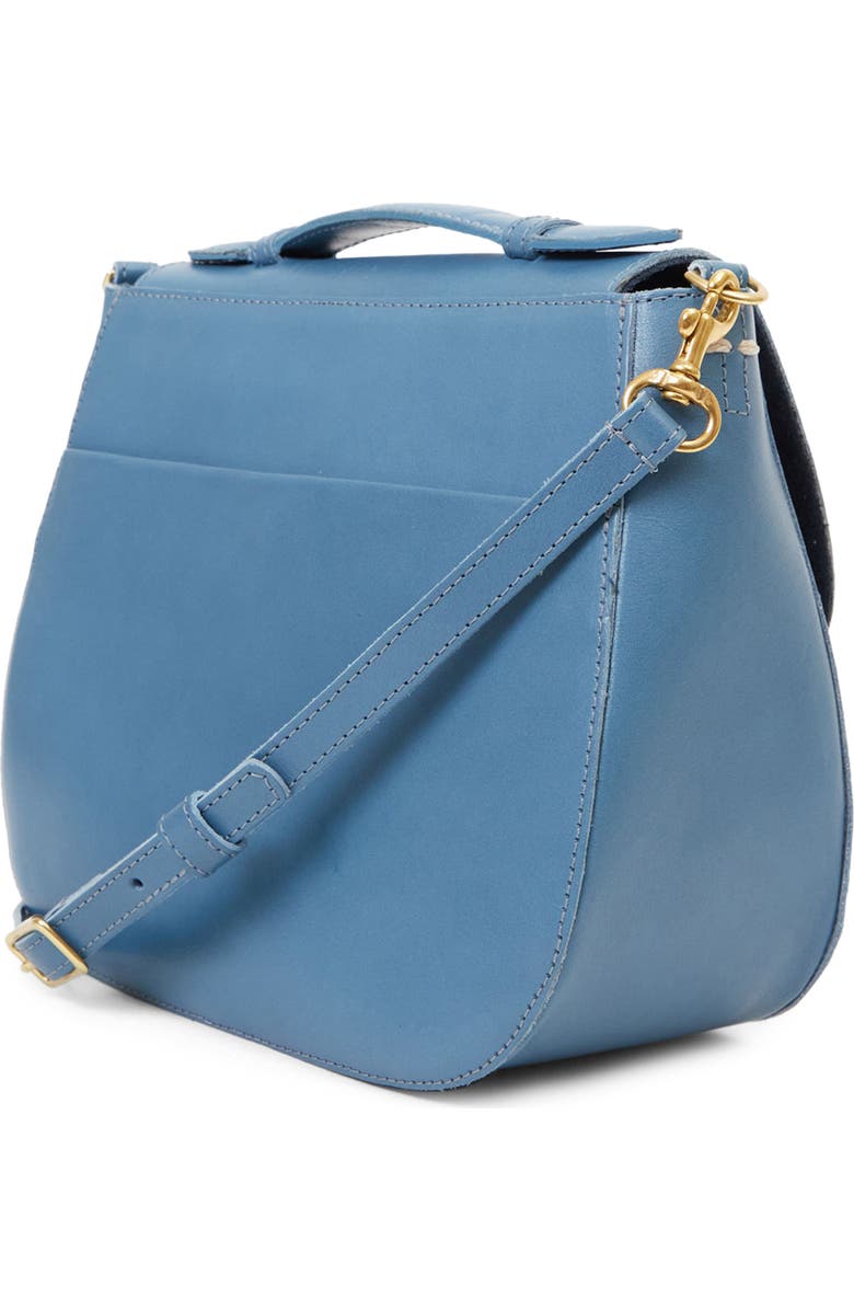 Clare V. Louis Leather Crossbody Bag, Alternate, color,