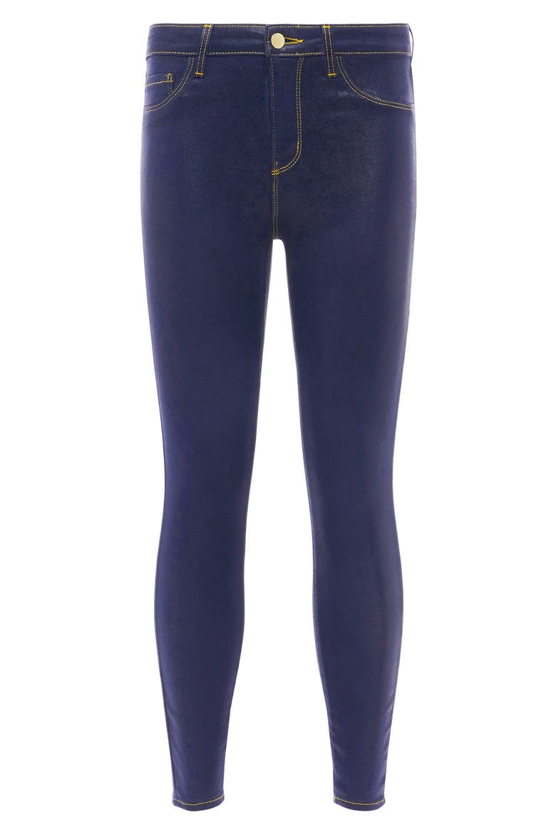 Margot Coated Crop Jeans, Alternate, color, MIDNIGHT/GLD CON COAT