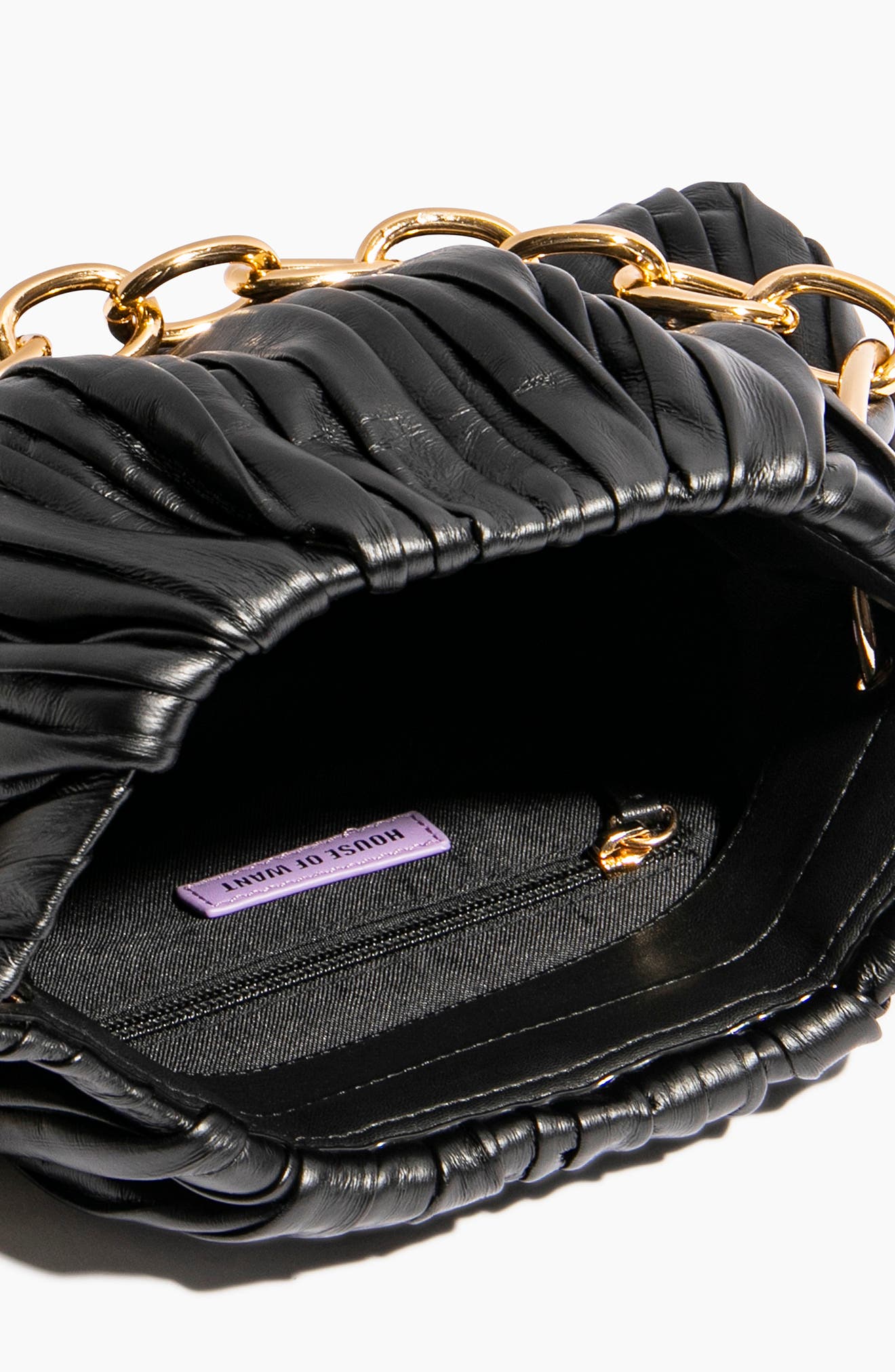 HOUSE OF WANT Chill Vegan Leather Frame Clutch, Alternate, color, 