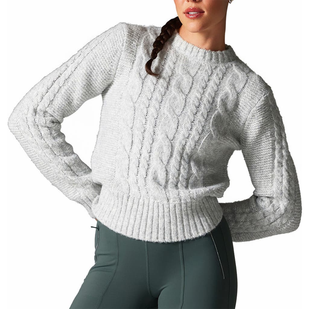 Tavi Classic Cable Sweater In Multi