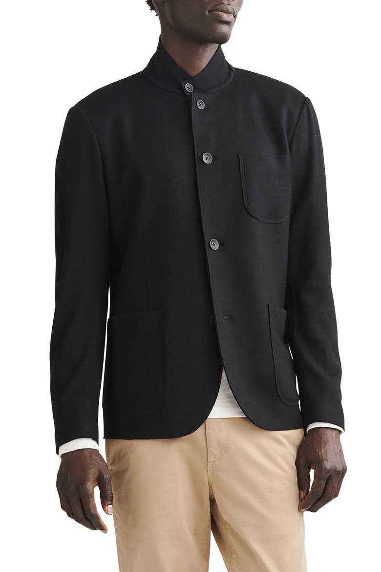Prospect Japanese Wool Cardigan, Main, color, BLK