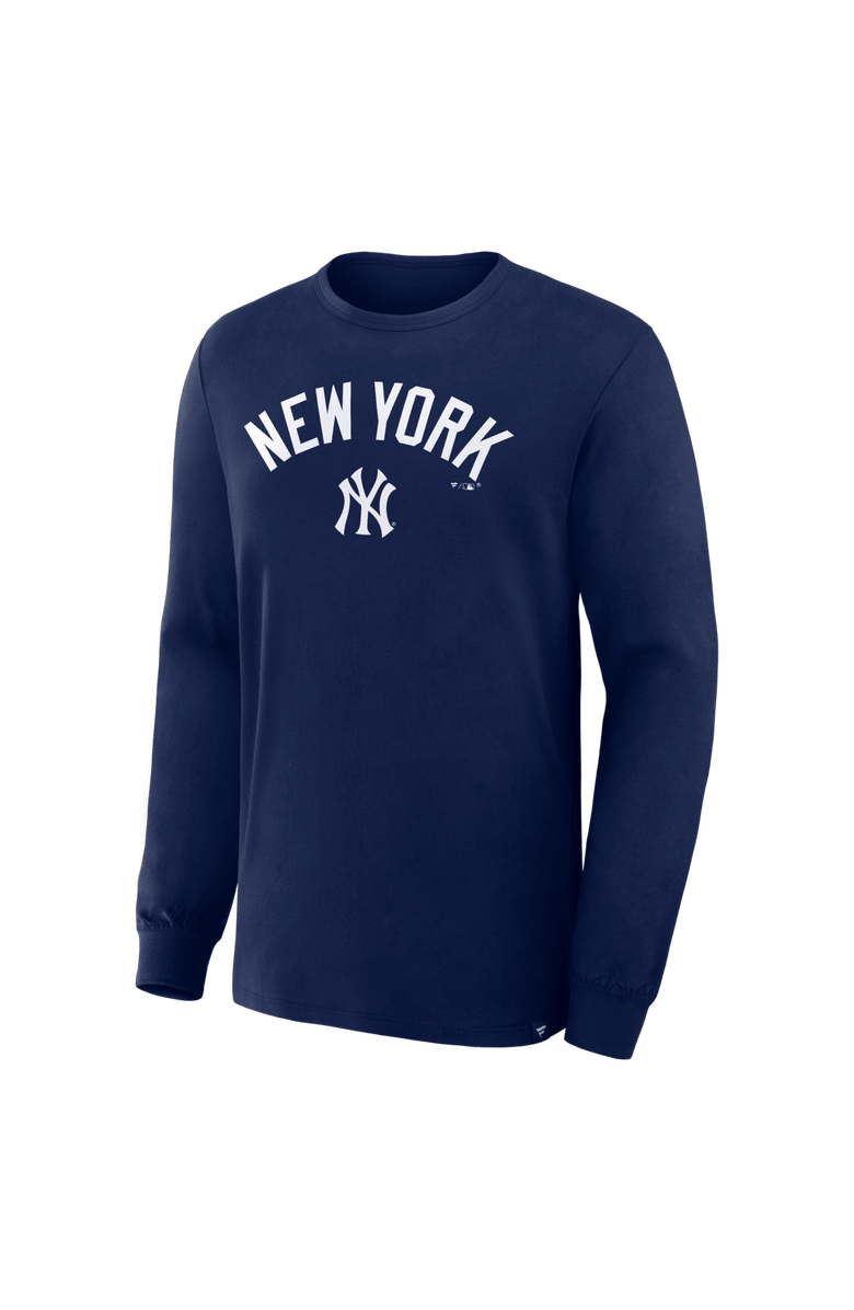 FANATICS Men's Fanatics Navy New York Yankees Lock-Up Legacy Long Sleeve T-Shirt, Alternate, color, Navy