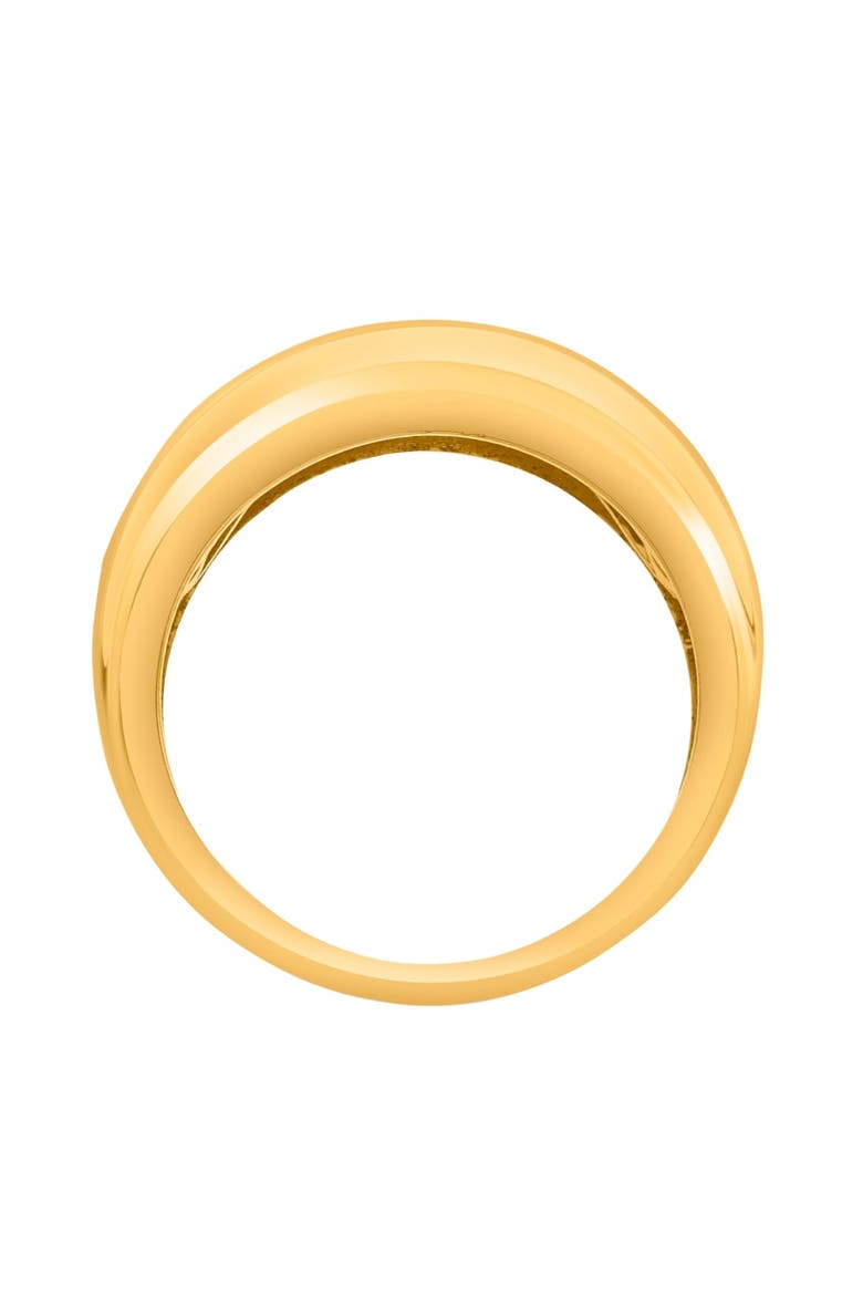 4Ct Men's Diamond Ring in 10k Gold Lab Grown, Alternate, color, 10k Yellow Gold