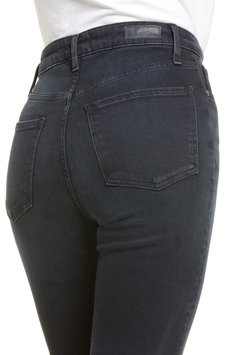 LE JEAN Isla High Waist Straight Leg Jeans, Alternate, color, 