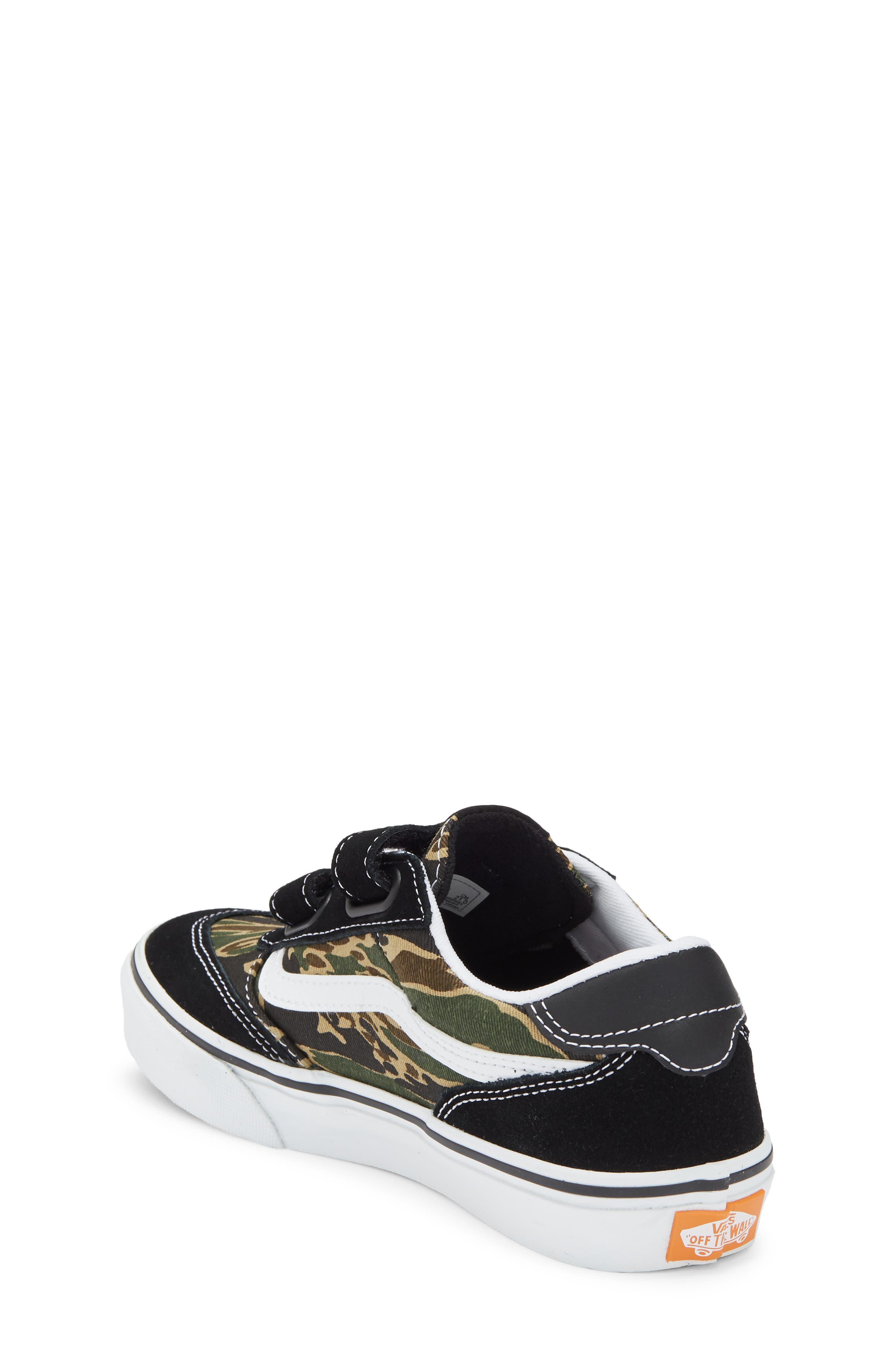 Kids' Brooklyn Sneaker, Alternate, color, CAMO BLACK