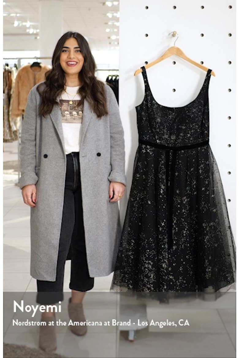 Glitter Star Tulle Cocktail Dress video
