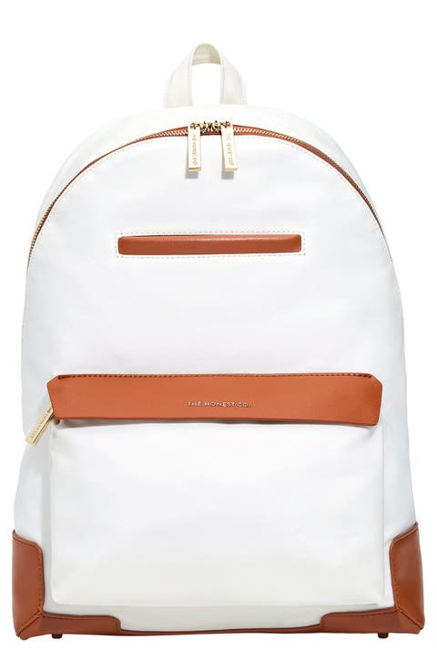 Uptown Coated Canvas Diaper Backpack