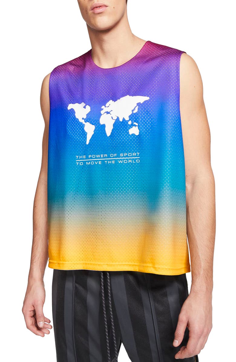 Nike Sportswear Pigalle Reversible Mesh Tank, Main, color,