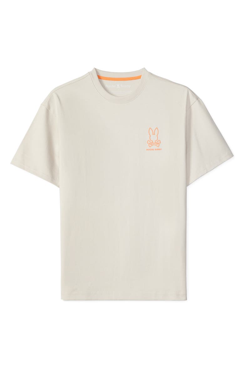 Psycho Bunny Barrett Cotton T-Shirt, Alternate, color, Natural Linen