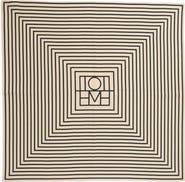TOTEME Signature Logo Square Silk Scarf