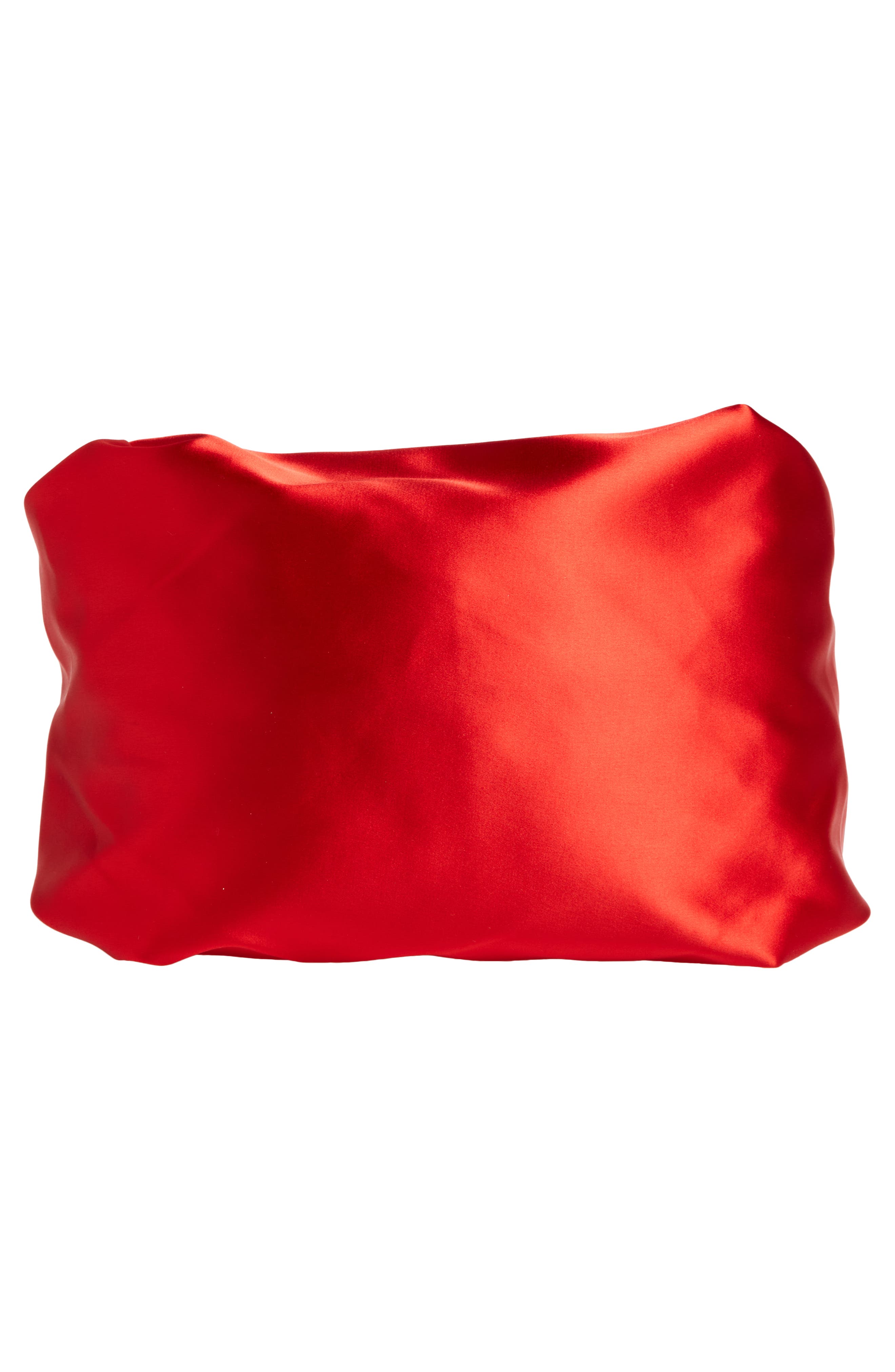 Sandy Liang Small Regalo Satin Handbag, Alternate, color, 